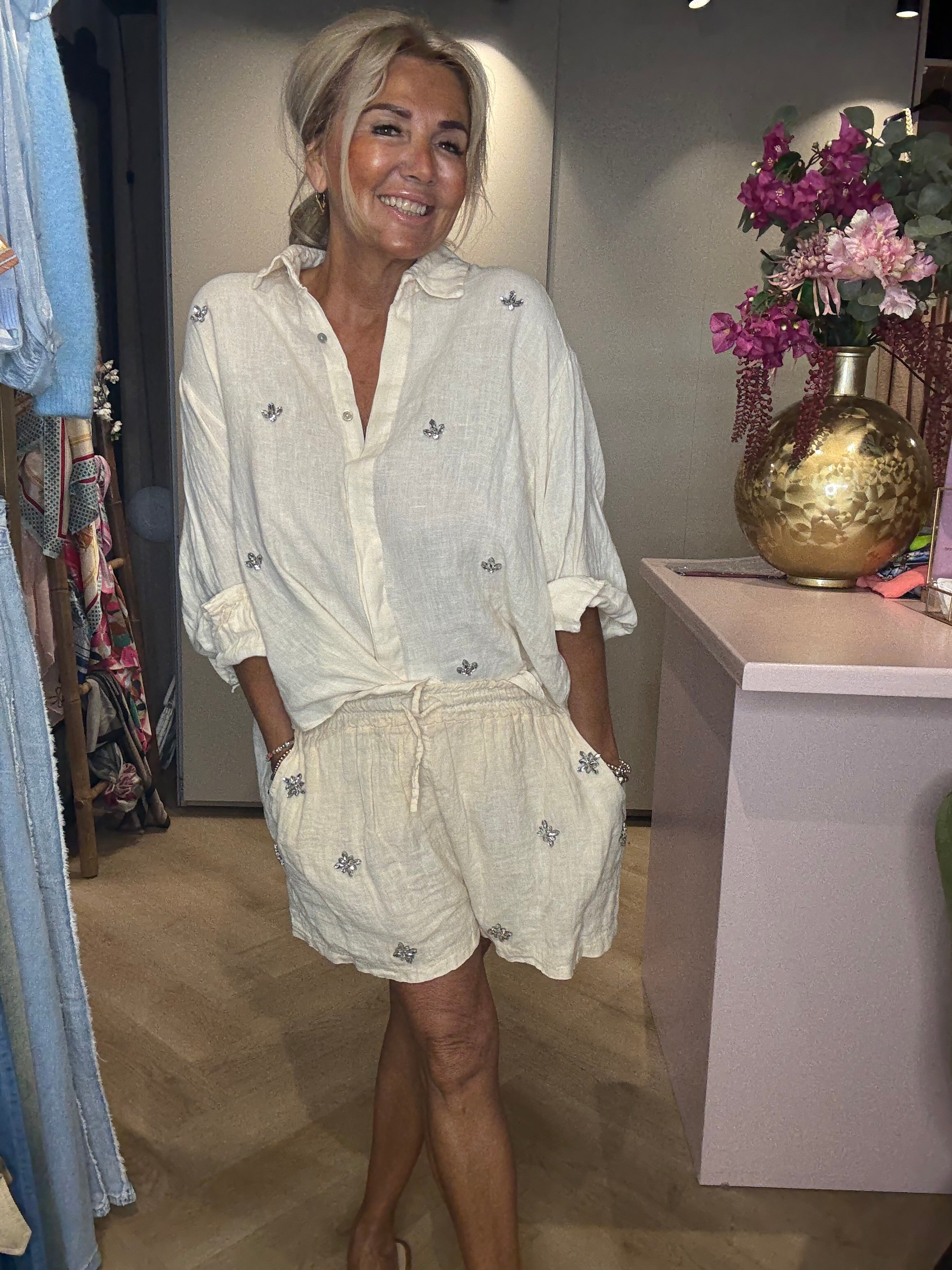 Linnen Set Creme Luxe